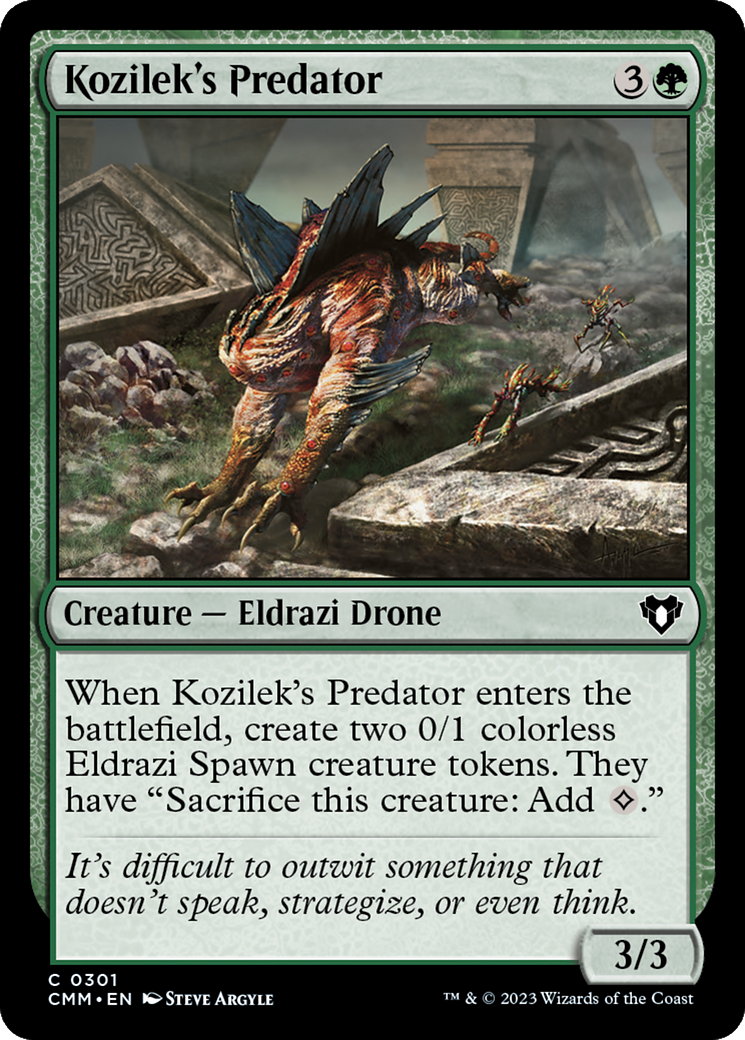 Kozilek's Predator [Commander Masters] - Magic: The Gathering - Card Brawlers | Quebec | Canada |