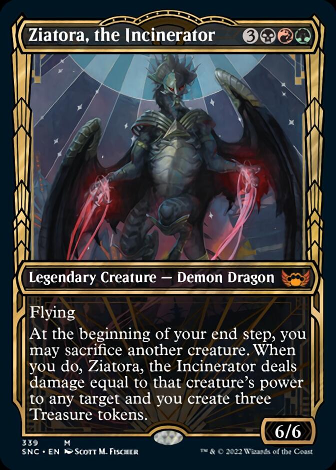 Ziatora, the Incinerator (Showcase Golden Age) [Streets of New Capenna] - Magic: The Gathering - Card Brawlers | Quebec | Canada |