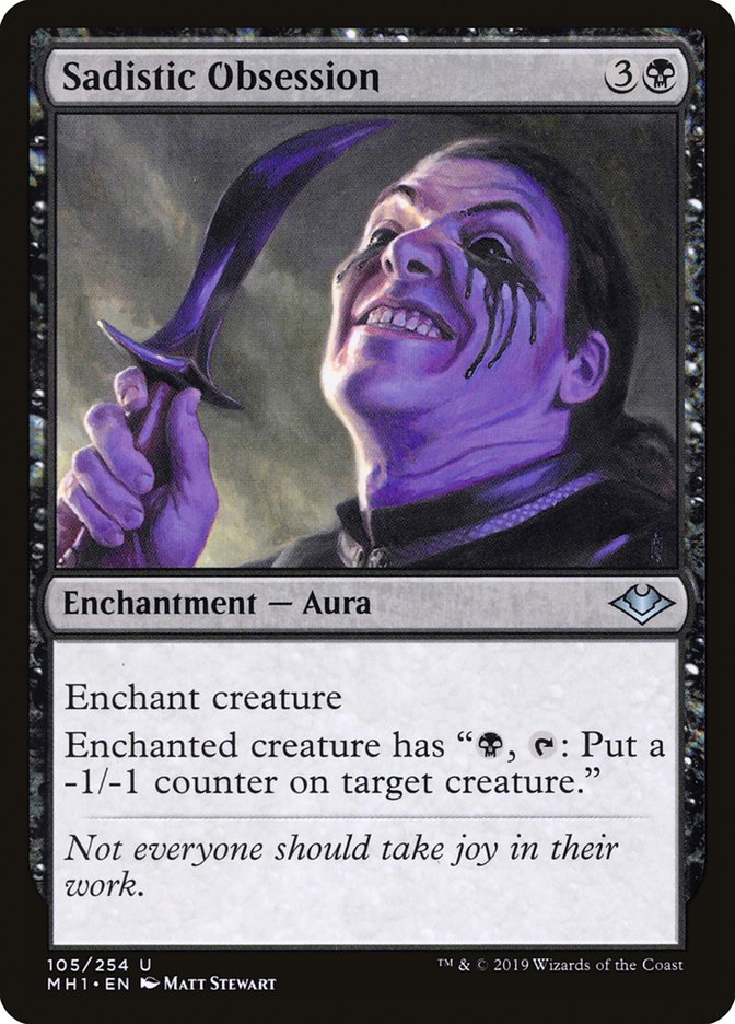 Sadistic Obsession [Modern Horizons] - Magic: The Gathering - Card Brawlers | Quebec | Canada |