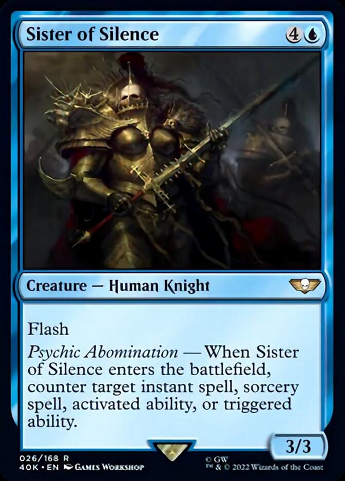 Sister of Silence [Warhammer 40,000] - Magic: The Gathering - Card Brawlers | Quebec | Canada |
