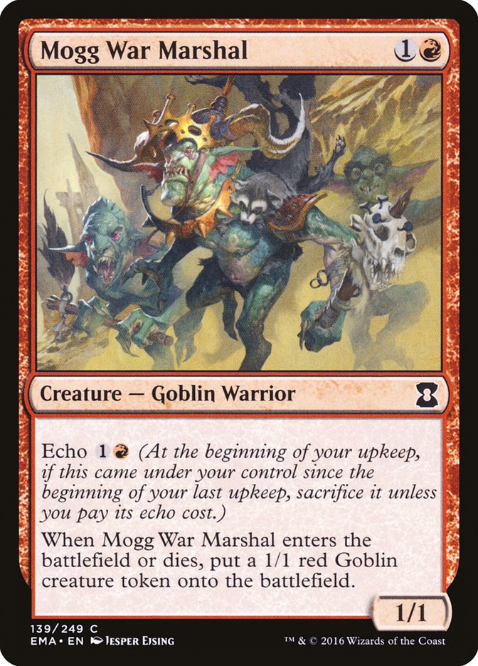 Mogg War Marshal [Eternal Masters] - Magic: The Gathering - Card Brawlers | Quebec | Canada |