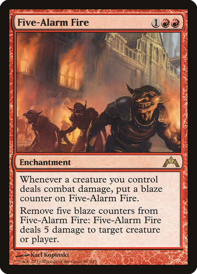 Five-Alarm Fire [Gatecrash] - Magic: The Gathering - Card Brawlers | Quebec | Canada |