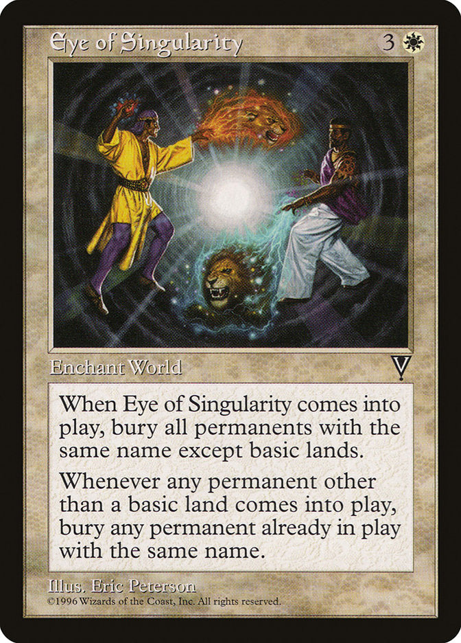 Eye of Singularity [Visions] - Magic: The Gathering - Card Brawlers | Quebec | Canada |
