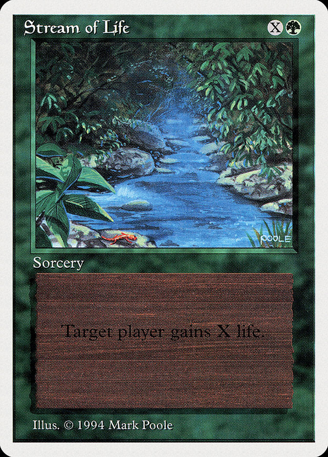Stream of Life [Summer Magic / Edgar] - Magic: The Gathering - Card Brawlers | Quebec | Canada |