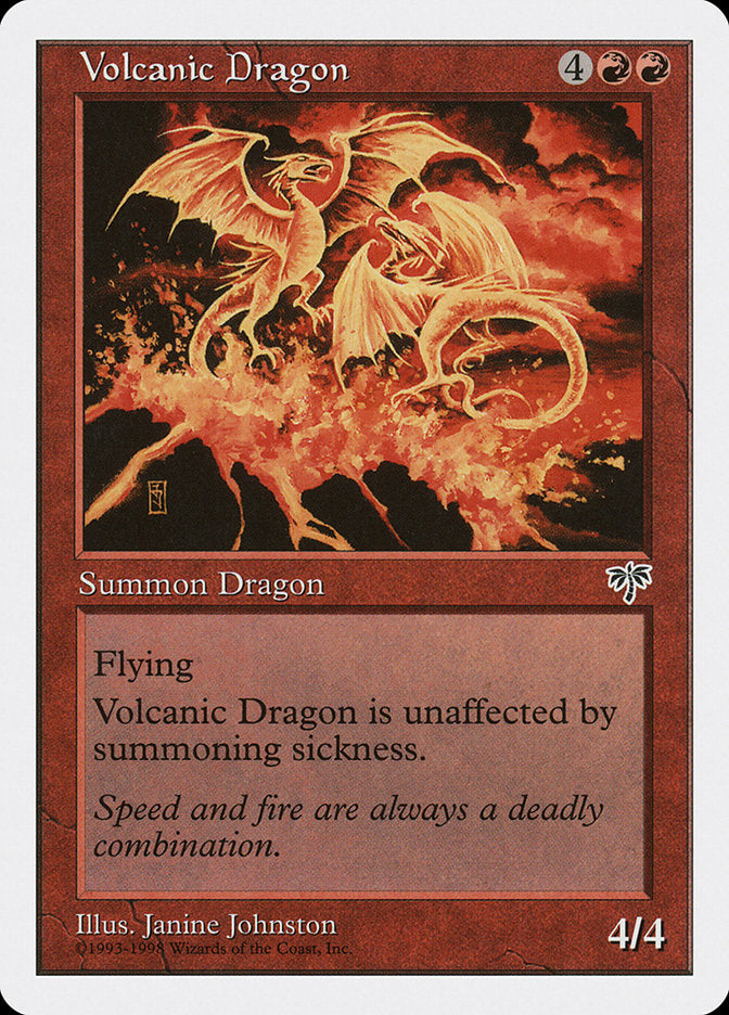 Volcanic Dragon [Anthologies] - Magic: The Gathering - Card Brawlers | Quebec | Canada |
