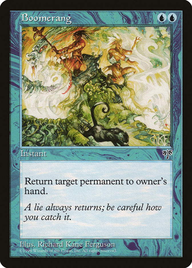 Boomerang [Mirage] - Magic: The Gathering - Card Brawlers | Quebec | Canada |