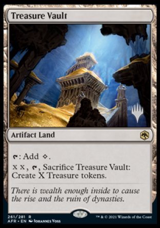 Treasure Vault (Promo Pack) [Dungeons & Dragons: Adventures in the Forgotten Realms Promos] - Magic: The Gathering - Card Brawlers | Quebec | Canada |