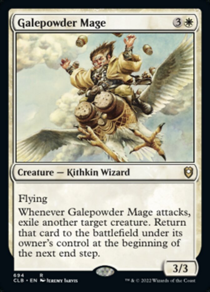 Galepowder Mage [Commander Legends: Battle for Baldur's Gate] - Magic: The Gathering - Card Brawlers | Quebec | Canada |