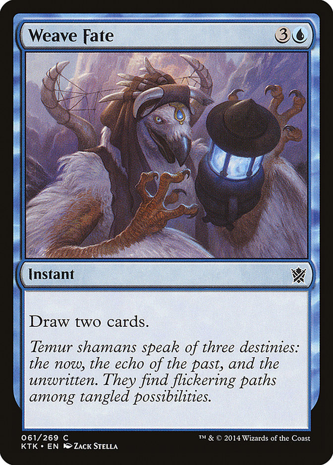 Weave Fate [Khans of Tarkir] - Magic: The Gathering - Card Brawlers | Quebec | Canada |