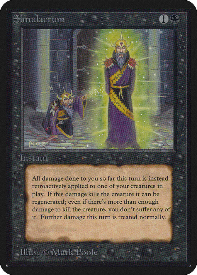 Simulacrum [Alpha Edition] - Magic: The Gathering - Card Brawlers | Quebec | Canada |