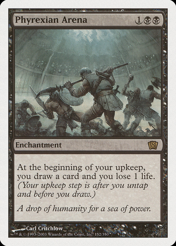 Phyrexian Arena [Eighth Edition] - Magic: The Gathering - Card Brawlers | Quebec | Canada |