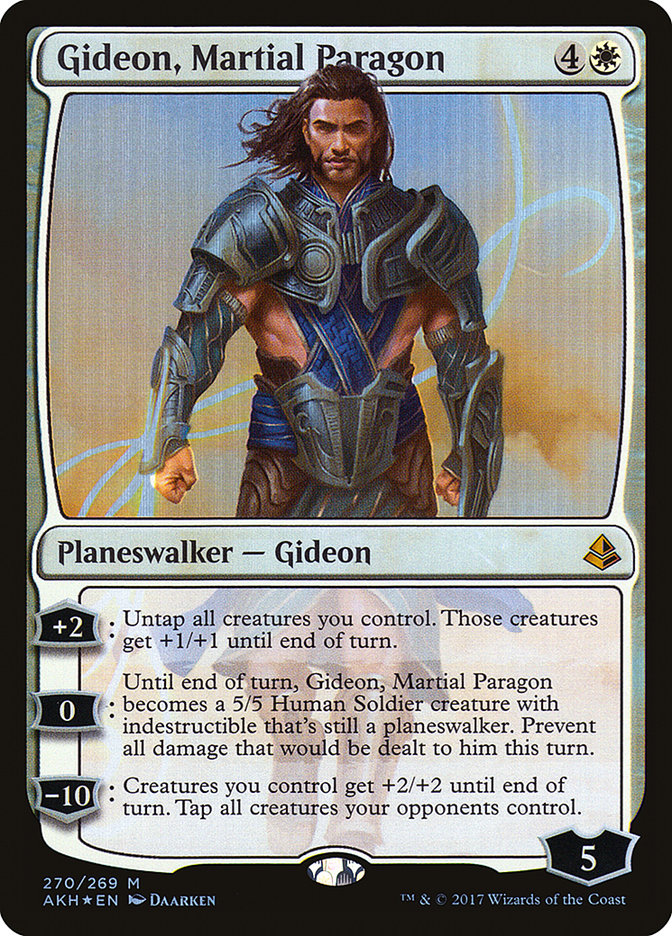 Gideon, Martial Paragon [Amonkhet] - Magic: The Gathering - Card Brawlers | Quebec | Canada |