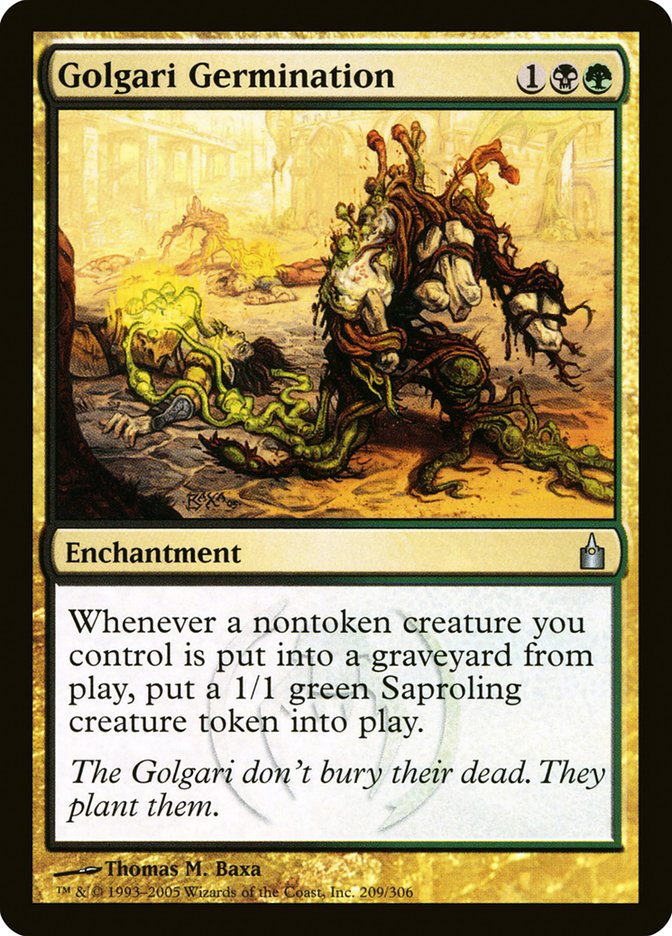 Golgari Germination [Ravnica: City of Guilds] - Magic: The Gathering - Card Brawlers | Quebec | Canada |