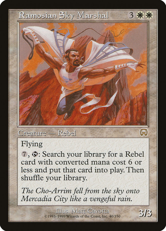 Ramosian Sky Marshal [Mercadian Masques] - Magic: The Gathering - Card Brawlers | Quebec | Canada |