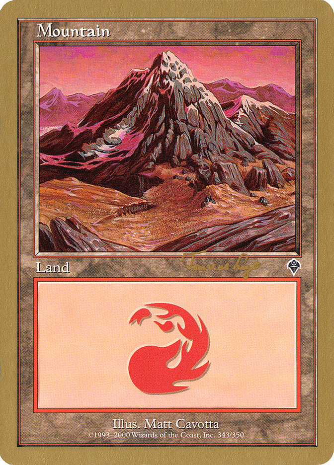 Mountain (tvdl343) (Tom van de Logt) [World Championship Decks 2001] - Magic: The Gathering - Card Brawlers | Quebec | Canada |