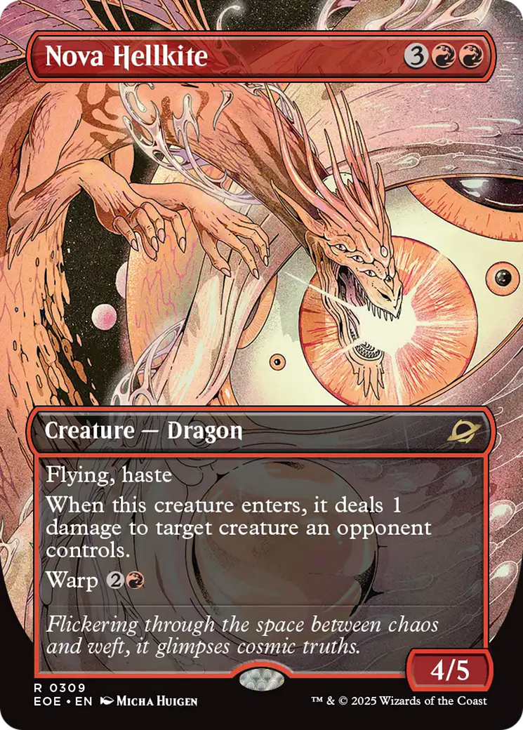 Nova Hellkite (Borderless) [Edge of Eternities] - Magic: The Gathering - Card Brawlers | Quebec | Canada |