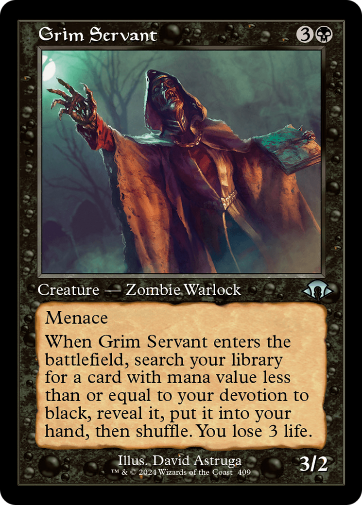 Grim Servant (Retro) [Modern Horizons 3] - Magic: The Gathering - Card Brawlers | Quebec | Canada |