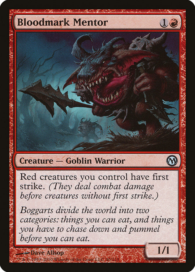 Bloodmark Mentor [Duels of the Planeswalkers] - Magic: The Gathering - Card Brawlers | Quebec | Canada |