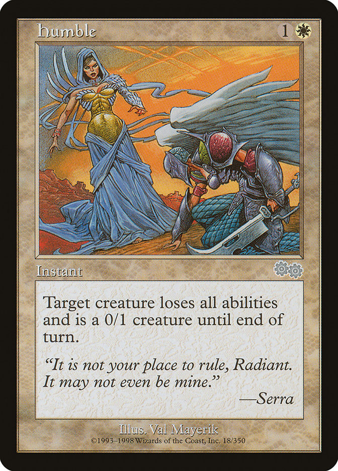 Humble [Urza's Saga] - Magic: The Gathering - Card Brawlers | Quebec | Canada |