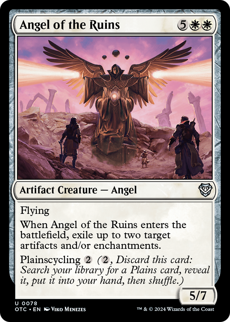 Angel of the Ruins [Outlaws of Thunder Junction Commander] - Magic: The Gathering - Card Brawlers | Quebec | Canada |