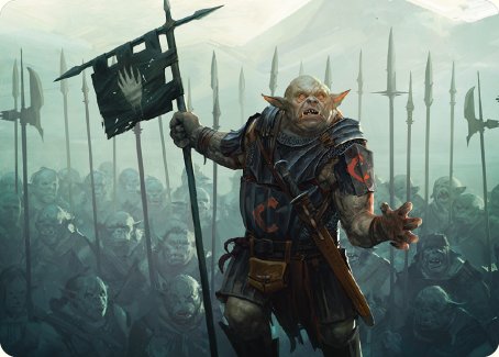 Ugluk of the White Hand Art Card [The Lord of the Rings: Tales of Middle-earth Art Series] - Magic: The Gathering - Card Brawlers | Quebec | Canada |