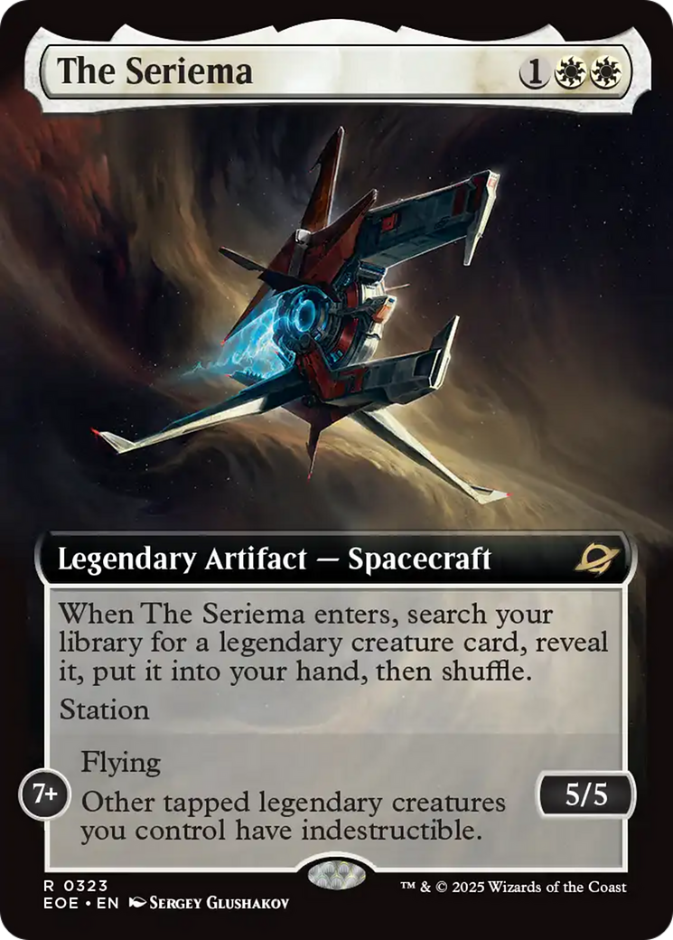 The Seriema (Extended Art) [Edge of Eternities] - Magic: The Gathering - Card Brawlers | Quebec | Canada |
