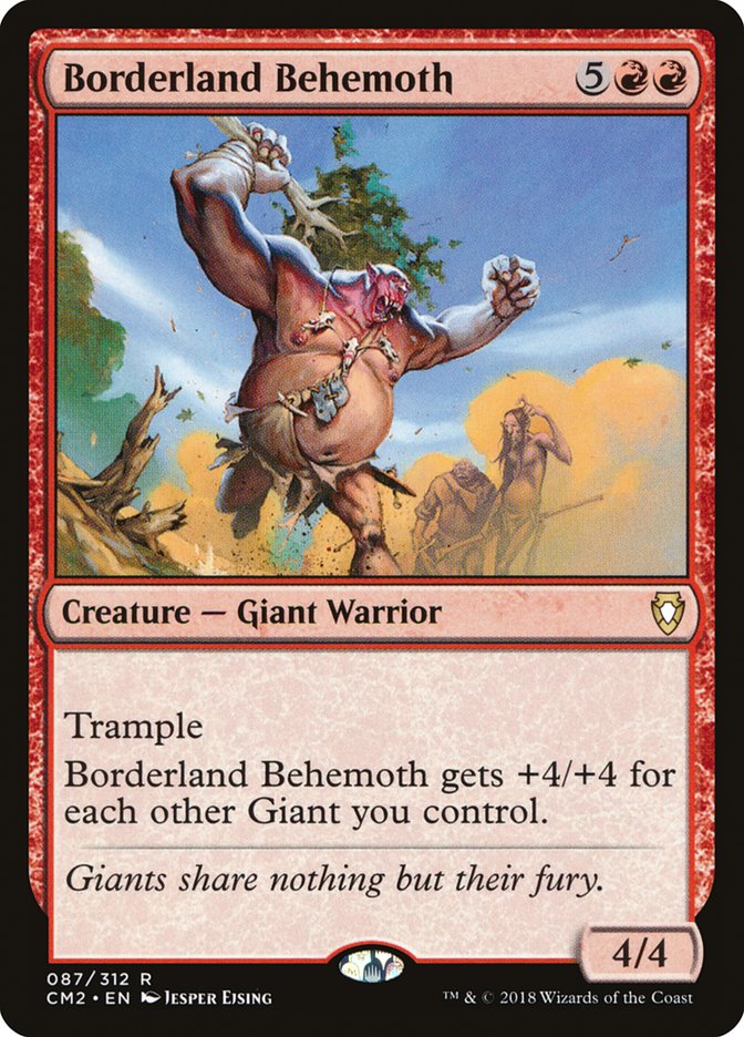 Borderland Behemoth [Commander Anthology Volume II] - Magic: The Gathering - Card Brawlers | Quebec | Canada |
