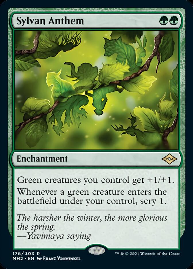 Sylvan Anthem [Modern Horizons 2] - Magic: The Gathering - Card Brawlers | Quebec | Canada |