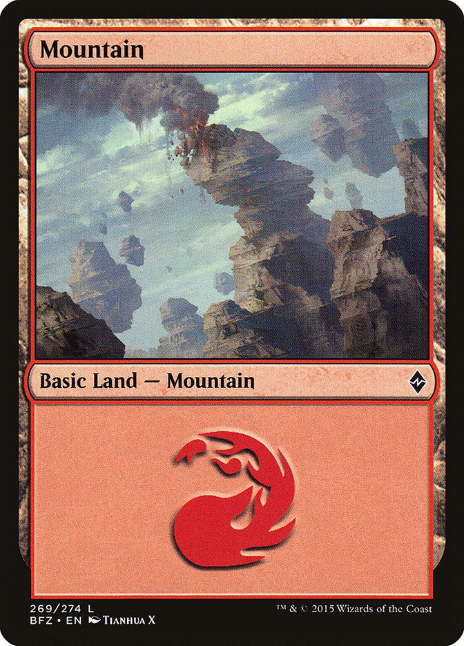 Mountain (269) [Battle for Zendikar] - Magic: The Gathering - Card Brawlers | Quebec | Canada |
