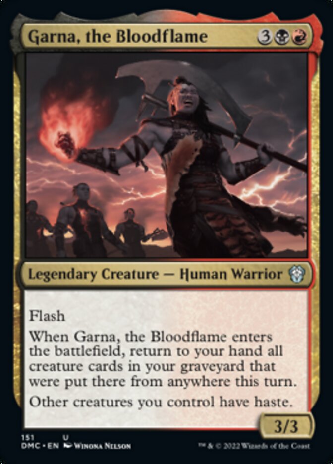 Garna, the Bloodflame [Dominaria United Commander] - Magic: The Gathering - Card Brawlers | Quebec | Canada |