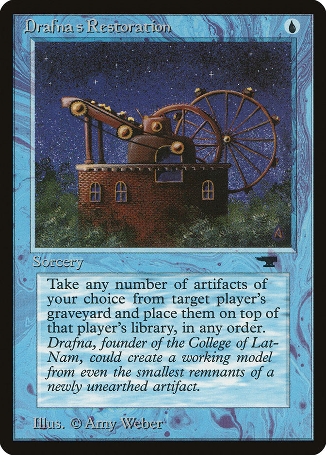 Drafna's Restoration [Antiquities] - Magic: The Gathering - Card Brawlers | Quebec | Canada |