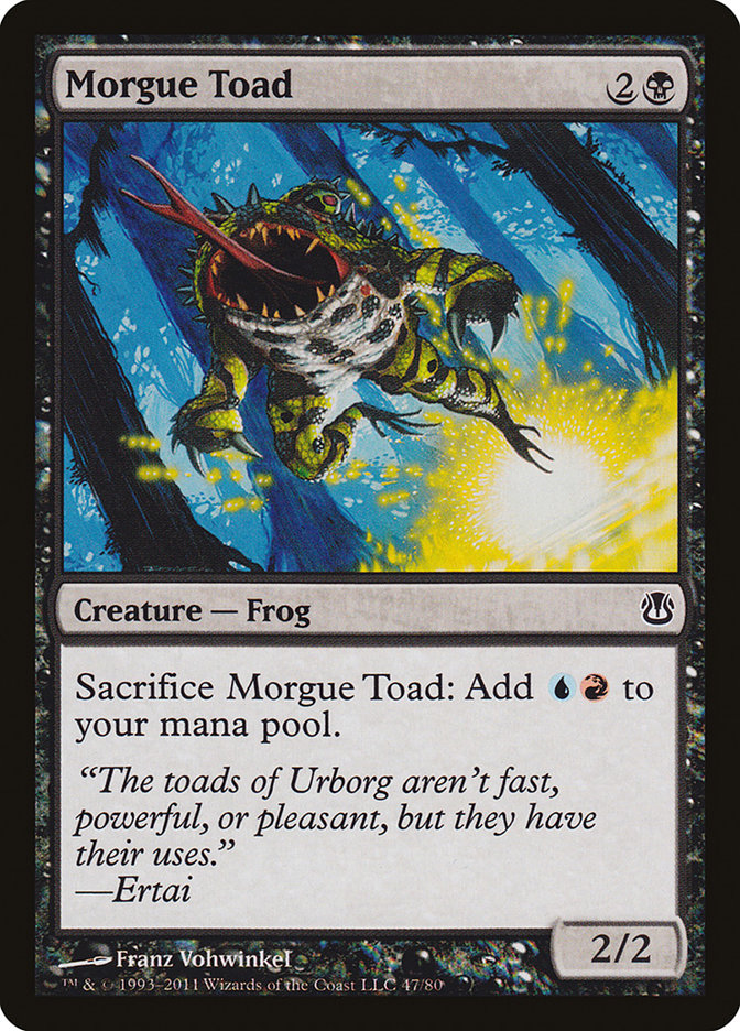 Morgue Toad [Duel Decks: Ajani vs. Nicol Bolas] - Magic: The Gathering - Card Brawlers | Quebec | Canada |