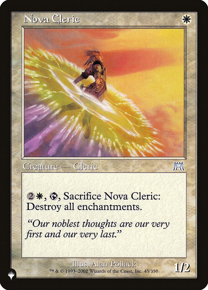 Nova Cleric [The List] - Magic: The Gathering - Card Brawlers | Quebec | Canada |