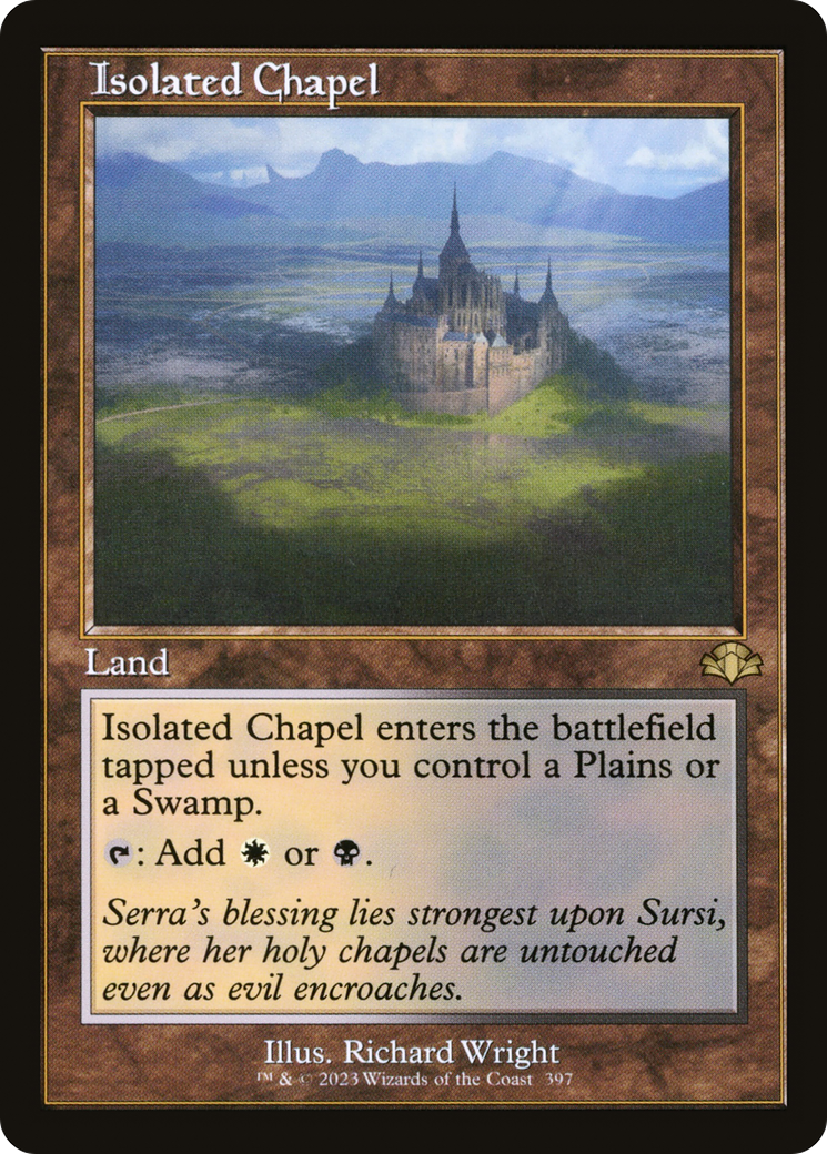 Isolated Chapel (Retro) [Dominaria Remastered] - Magic: The Gathering - Card Brawlers | Quebec | Canada |