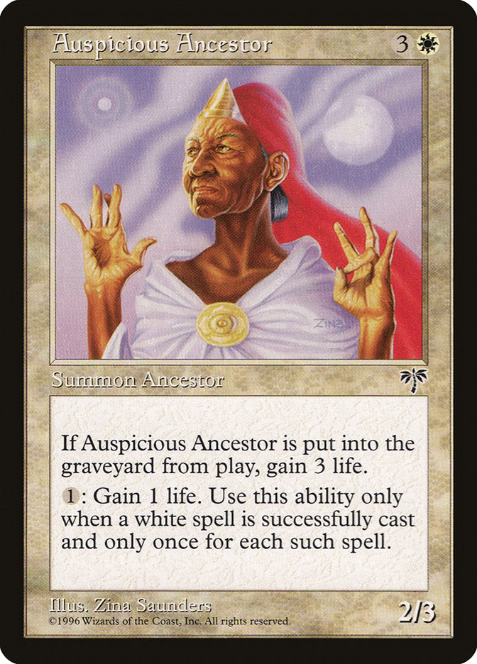 Auspicious Ancestor [Mirage] - Magic: The Gathering - Card Brawlers | Quebec | Canada |