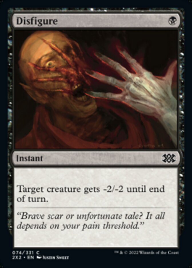 Disfigure [Double Masters 2022] - Magic: The Gathering - Card Brawlers | Quebec | Canada |
