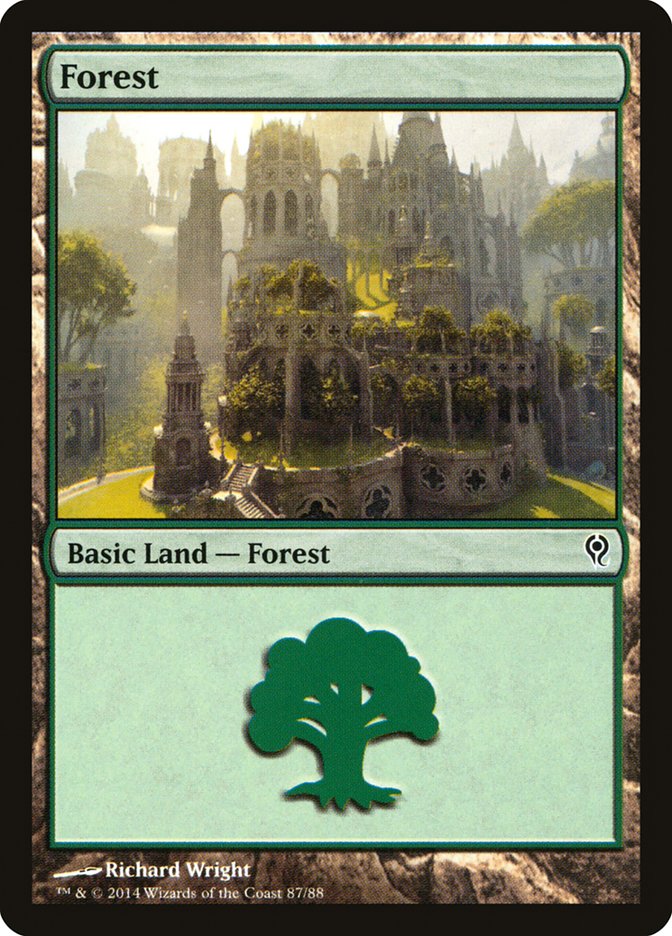 Forest (87) [Duel Decks: Jace vs. Vraska] - Magic: The Gathering - Card Brawlers | Quebec | Canada |