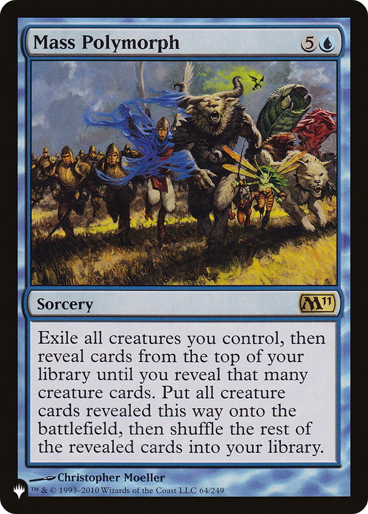 Mass Polymorph [The List] - Magic: The Gathering - Card Brawlers | Quebec | Canada |