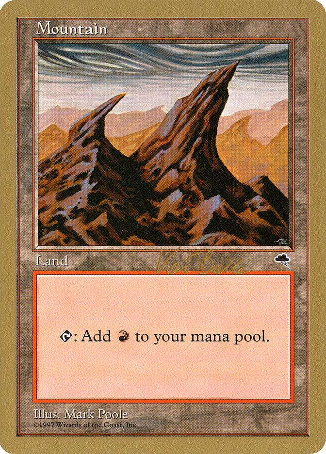 Mountain (kb344) (Kai Budde) [World Championship Decks 1999] - Magic: The Gathering - Card Brawlers | Quebec | Canada |