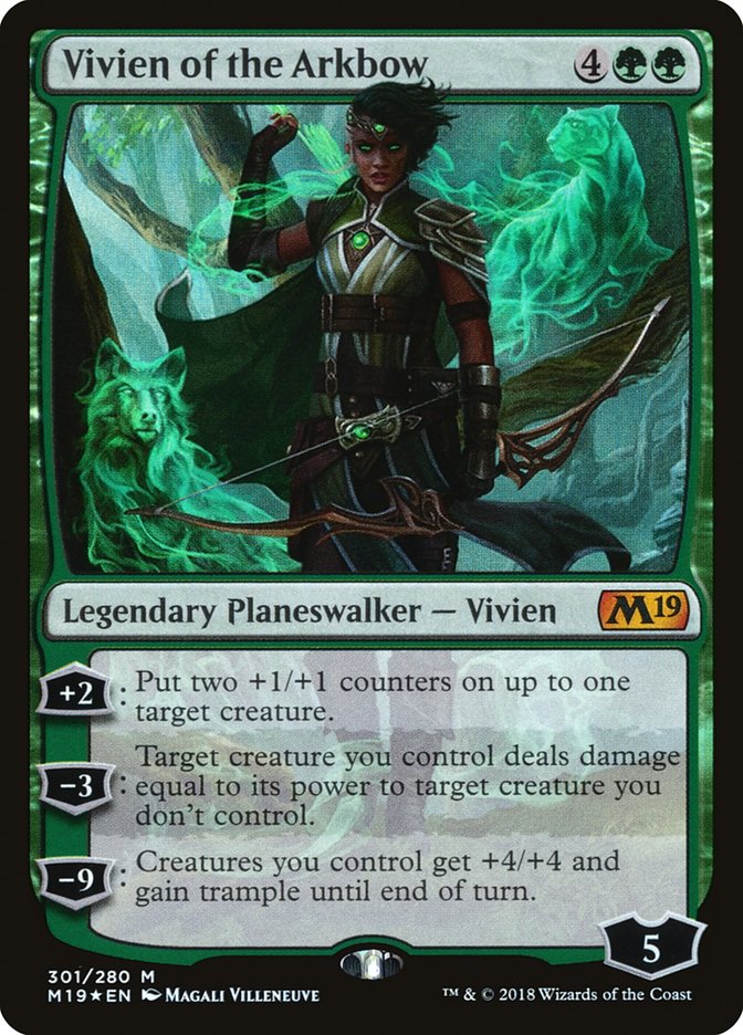Vivien of the Arkbow [Core Set 2019] - Magic: The Gathering - Card Brawlers | Quebec | Canada |