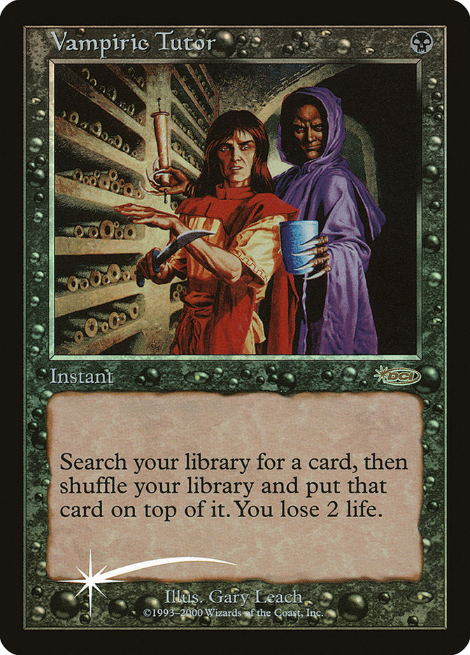 Vampiric Tutor [Judge Gift Cards 2000] - Magic: The Gathering - Card Brawlers | Quebec | Canada |