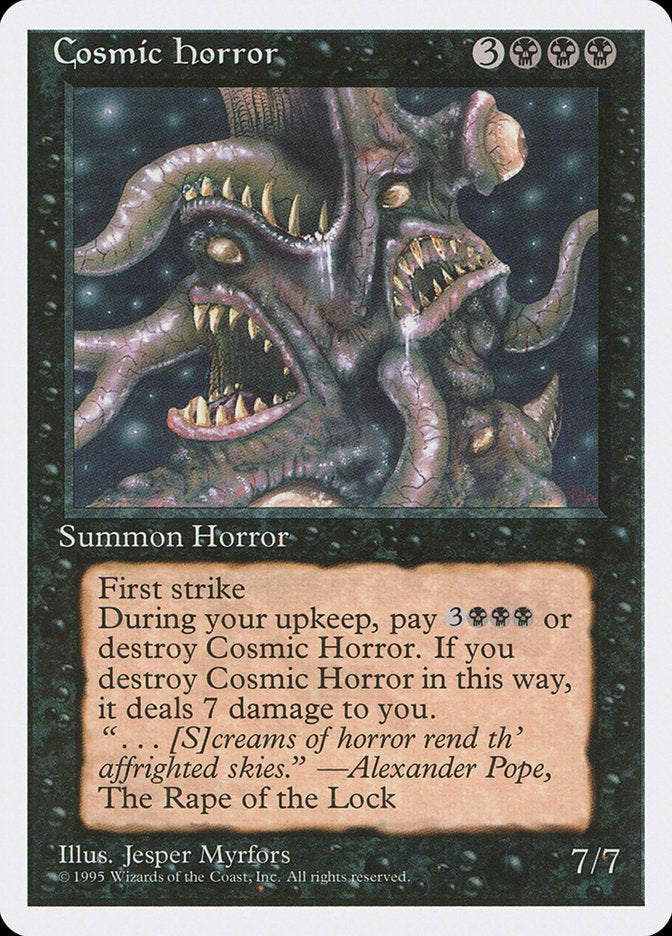 Cosmic Horror [Fourth Edition] - Magic: The Gathering - Card Brawlers | Quebec | Canada |