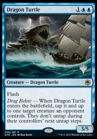 Dragon Turtle (Promo Pack) [Dungeons & Dragons: Adventures in the Forgotten Realms Promos] - Magic: The Gathering - Card Brawlers | Quebec | Canada |
