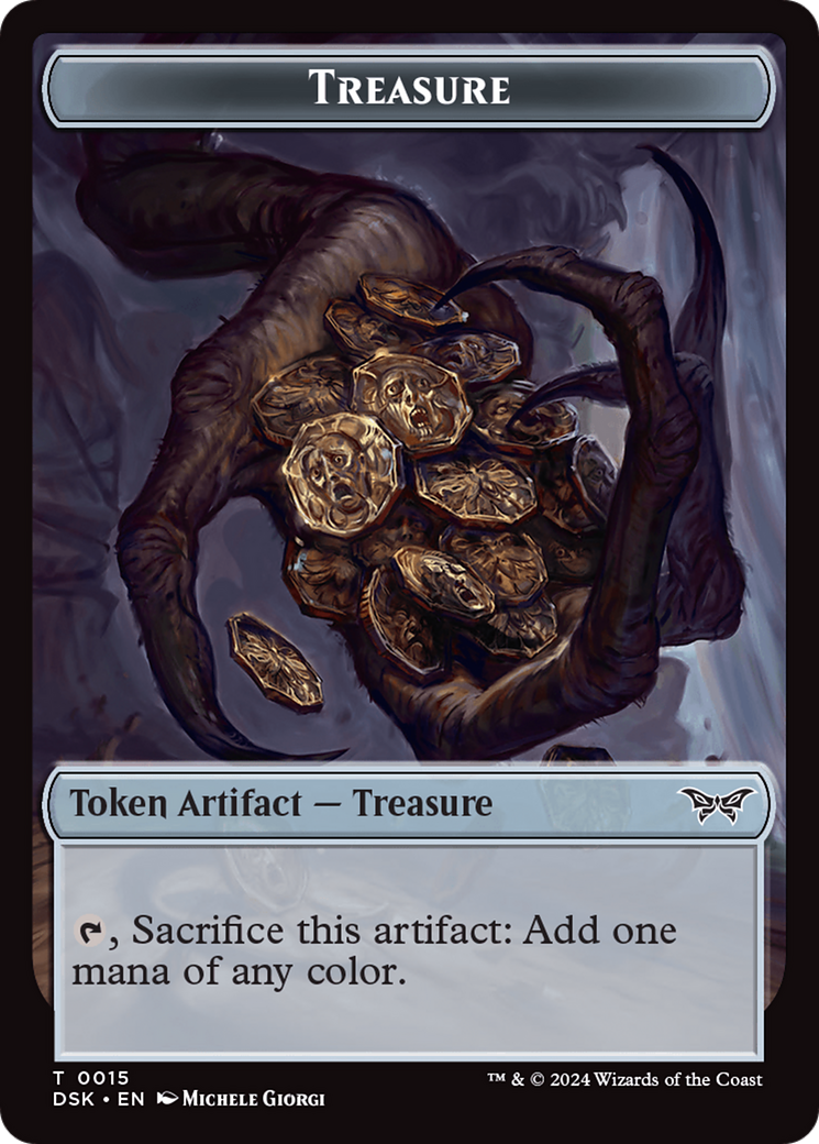 Toy // Treasure Double-Sided Token [Duskmourn: House of Horror Tokens] - Magic: The Gathering - Card Brawlers | Quebec | Canada |