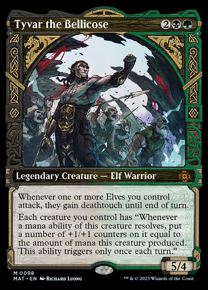Tyvar the Bellicose (Showcase) [March of the Machine: The Aftermath] - Magic: The Gathering - Card Brawlers | Quebec | Canada |
