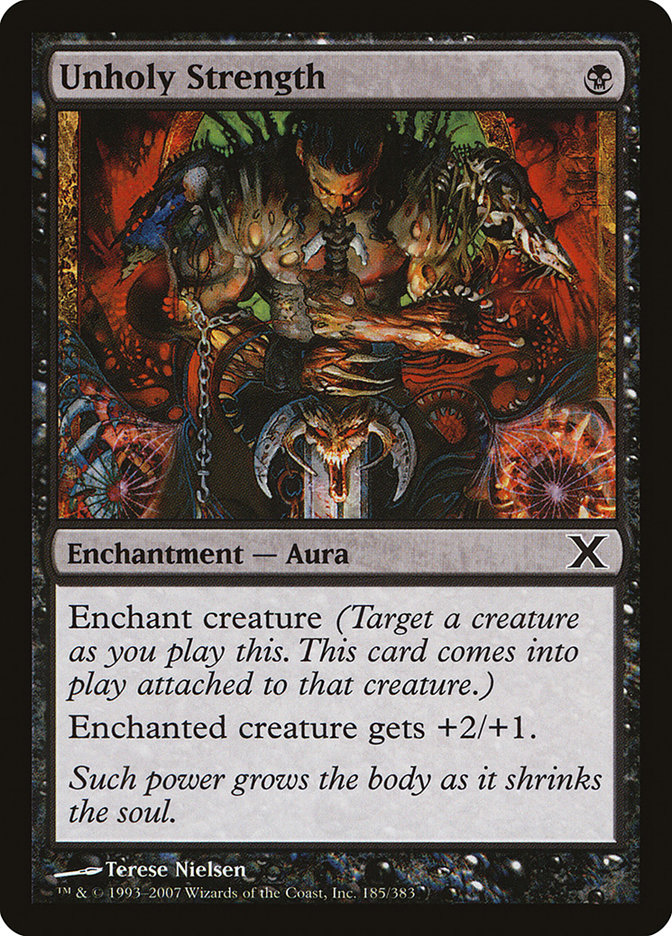 Unholy Strength [Tenth Edition] - Magic: The Gathering - Card Brawlers | Quebec | Canada |