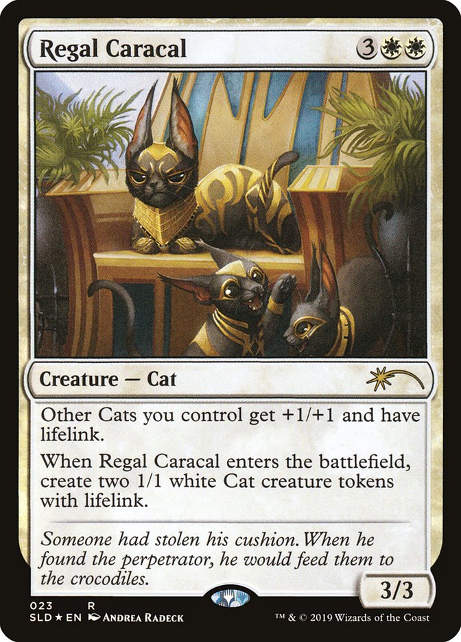 Regal Caracal [Secret Lair Drop Series] - Magic: The Gathering - Card Brawlers | Quebec | Canada |