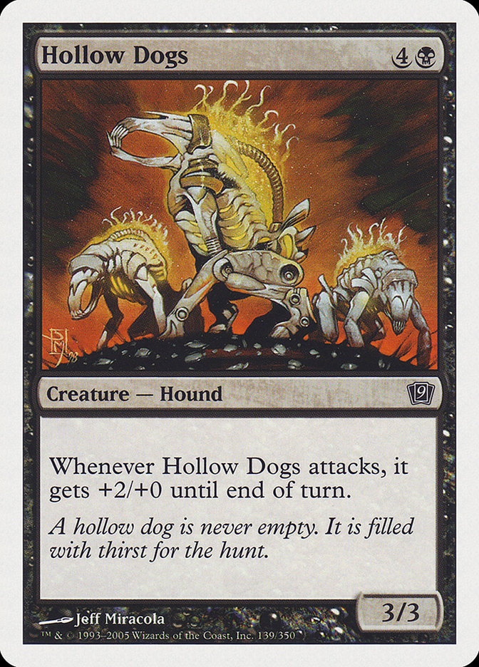 Hollow Dogs [Ninth Edition] - Magic: The Gathering - Card Brawlers | Quebec | Canada |