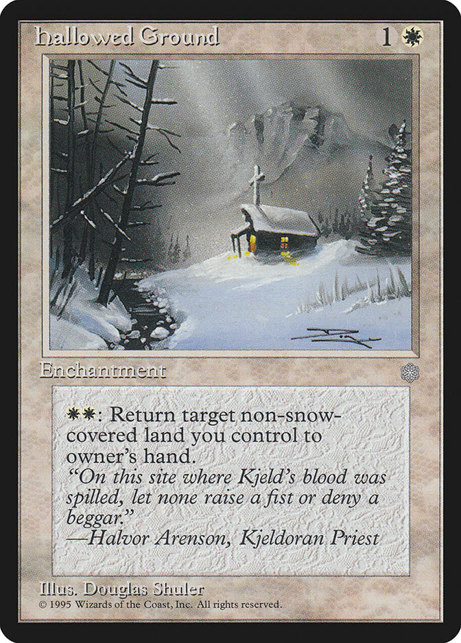 Hallowed Ground [Ice Age] - Magic: The Gathering - Card Brawlers | Quebec | Canada |