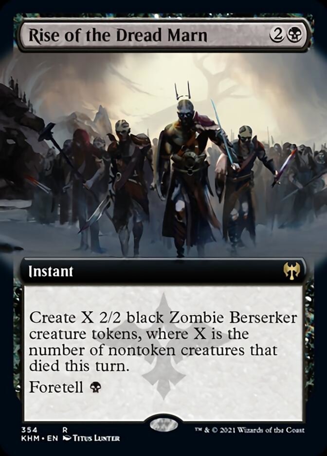 Rise of the Dread Marn (Extended Art) [Kaldheim] - Magic: The Gathering - Card Brawlers | Quebec | Canada |
